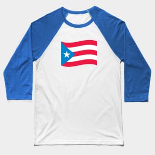 PR Flag Baseball T-Shirt